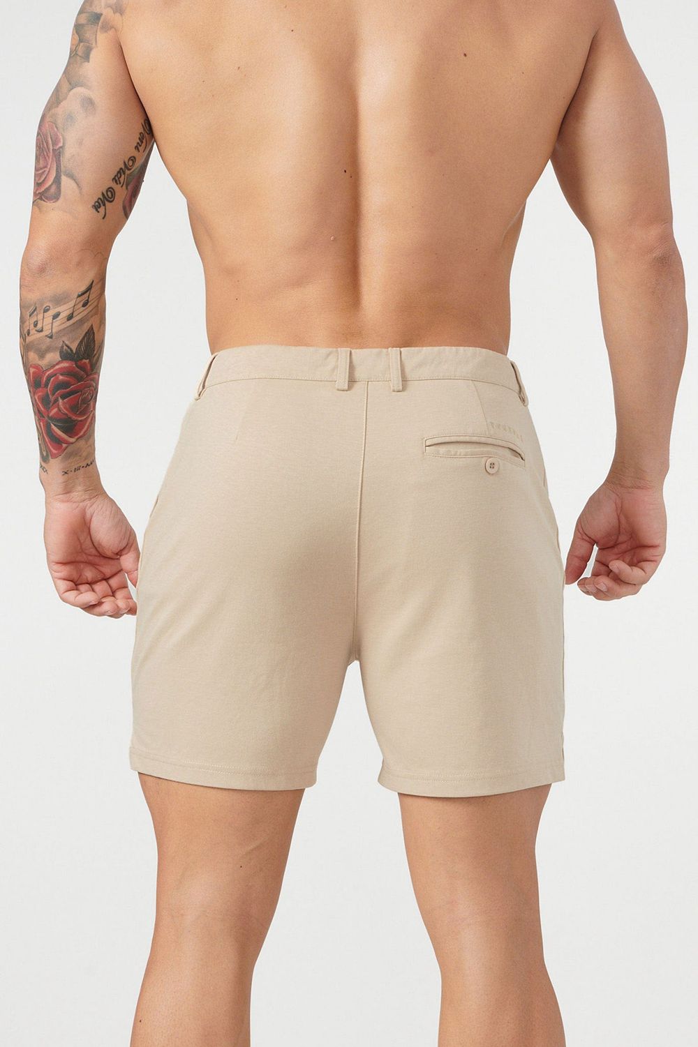 Young LA 145 Casual Chino Shorts Beige | Australia VIKGQ-1648