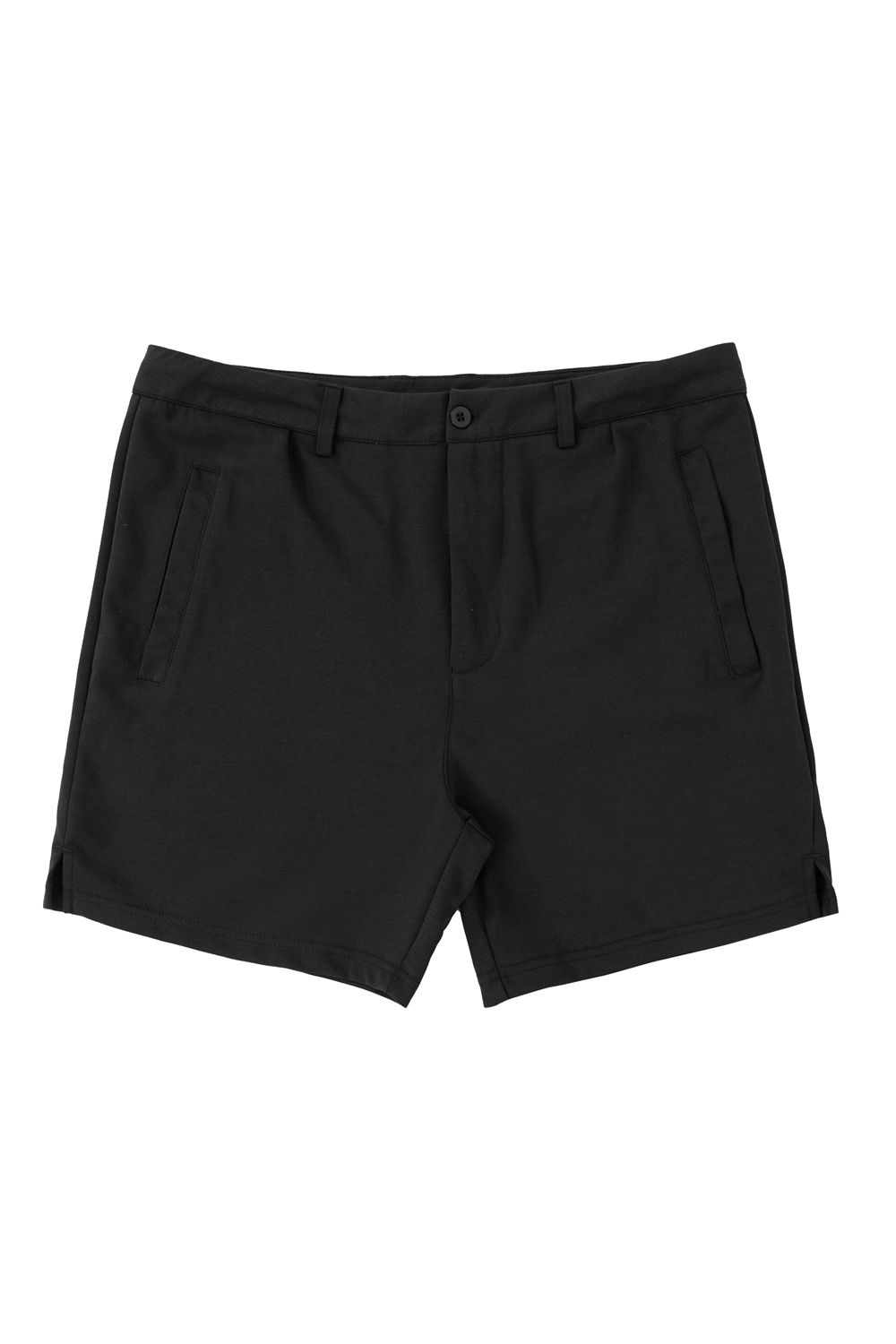 Young LA 145 Casual Chino Shorts Black | Australia LFHBR-3480