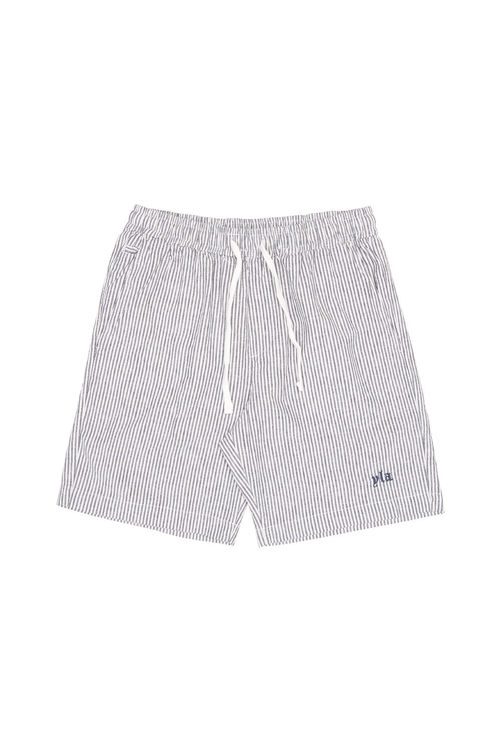 Young LA 147 - Simply Linen Shorts Grey | Australia REHGX-7532