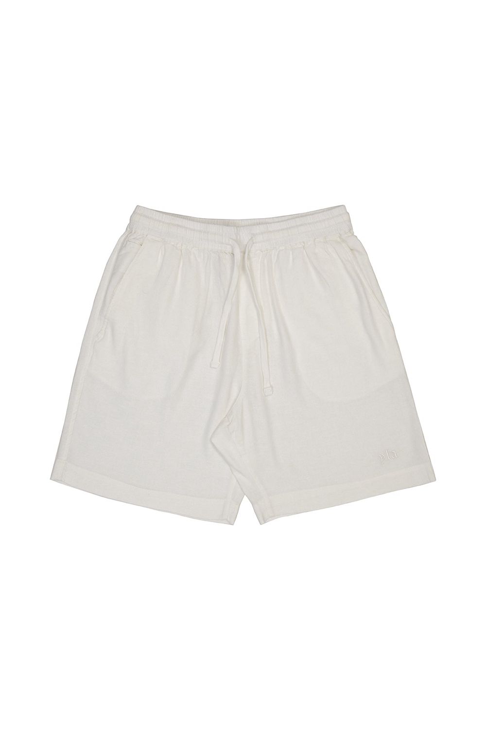 Young LA 147 - Simply Linen Shorts White | Australia AYEHU-7158