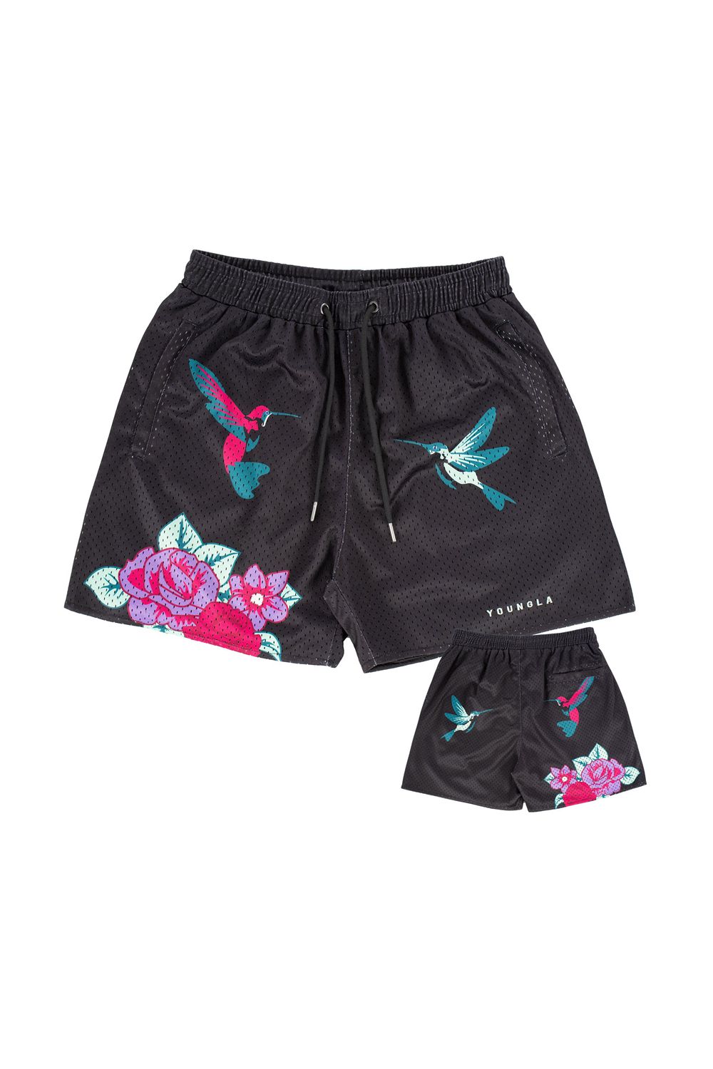 Young LA 150 After Party Shorts Black | Australia APQYE-7019