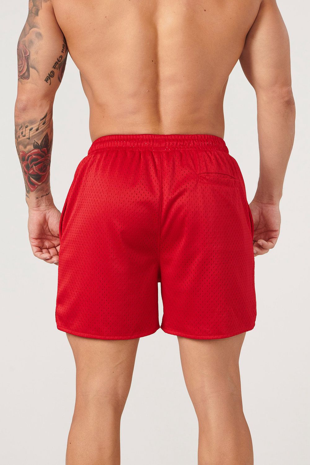 Young LA 155 Championship Shorts Red | Australia UQIGX-8560