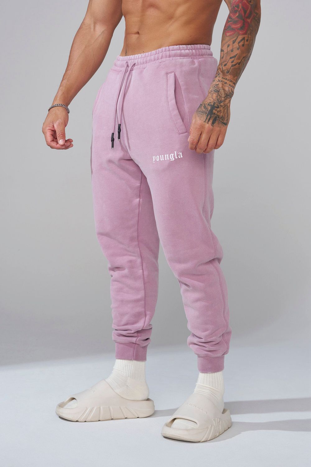 Young LA 2022 - Love Sets - Joggers Pink | Australia YZCUE-7459