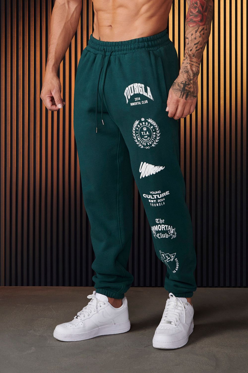 Young LA 204 - Immortal Killer Joggers Teal | Australia BFJMW-5978