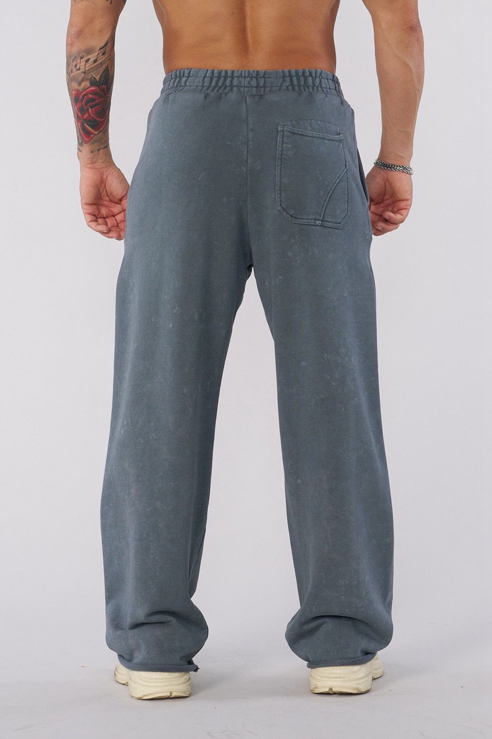 Young LA 2088 - New Wave Baggy Sweats Light Grey | Australia GMKBQ-3658