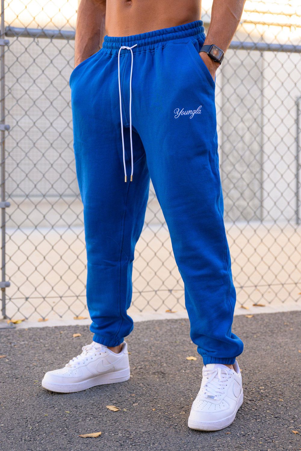 Young LA 211 For Him Joggers Blue | Australia MFGDR-1306