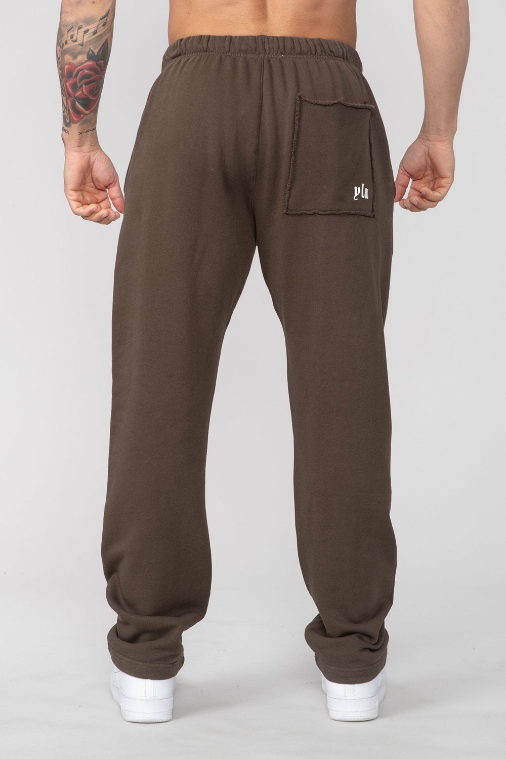 Young LA 216 Eternal No Cuff Sweats Brown | Australia STHRV-1497