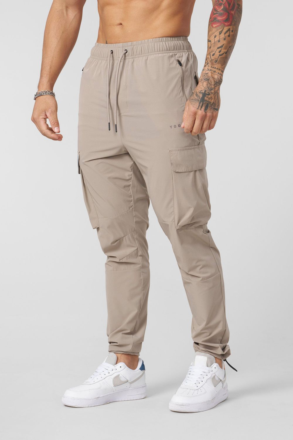 Young LA 218 Travel Cargo Joggers New Colors Beige | Australia FLBMQ-5972