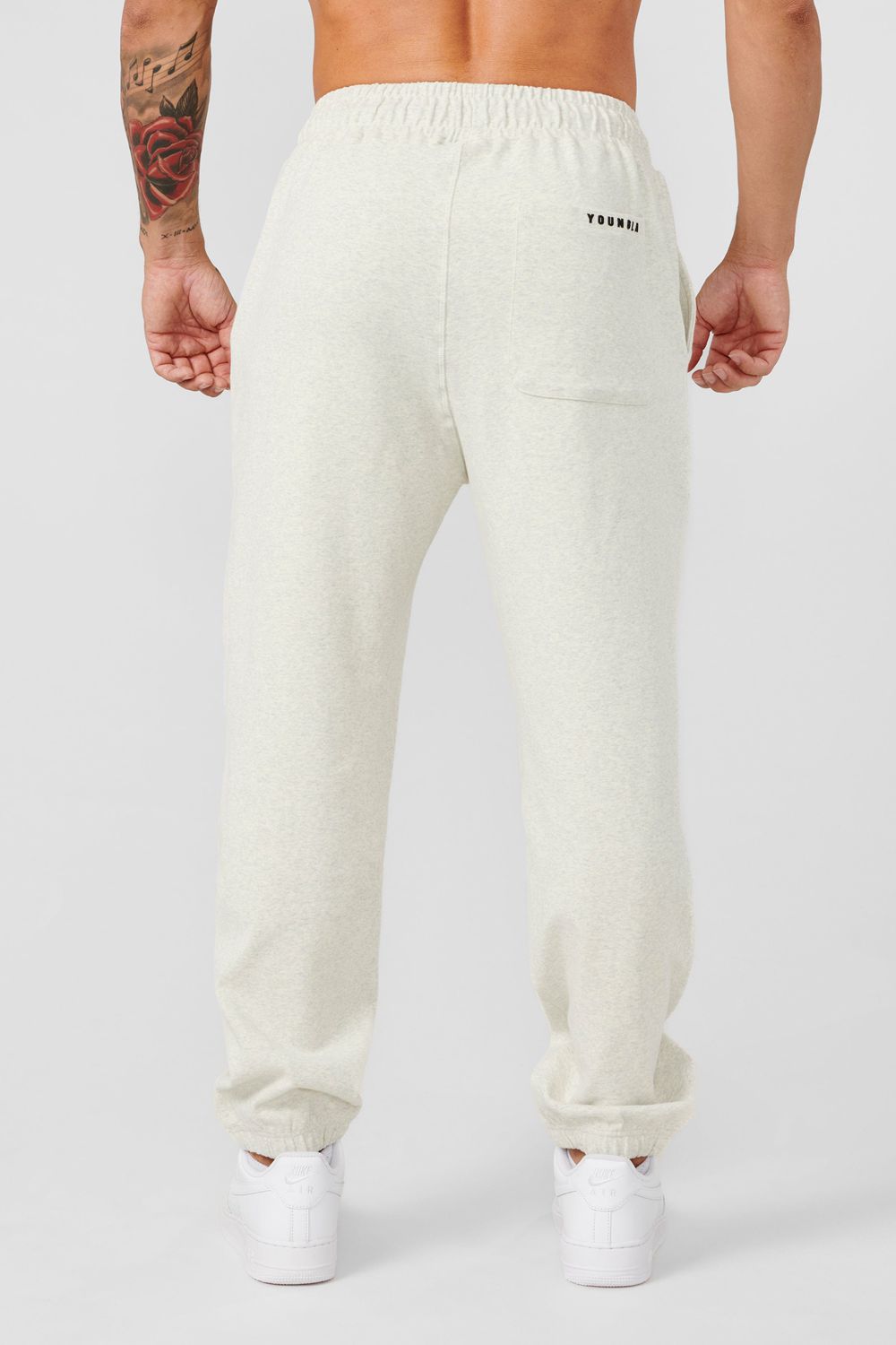 Young LA 219 Chill Cloud Joggers White | Australia YQRGW-9258