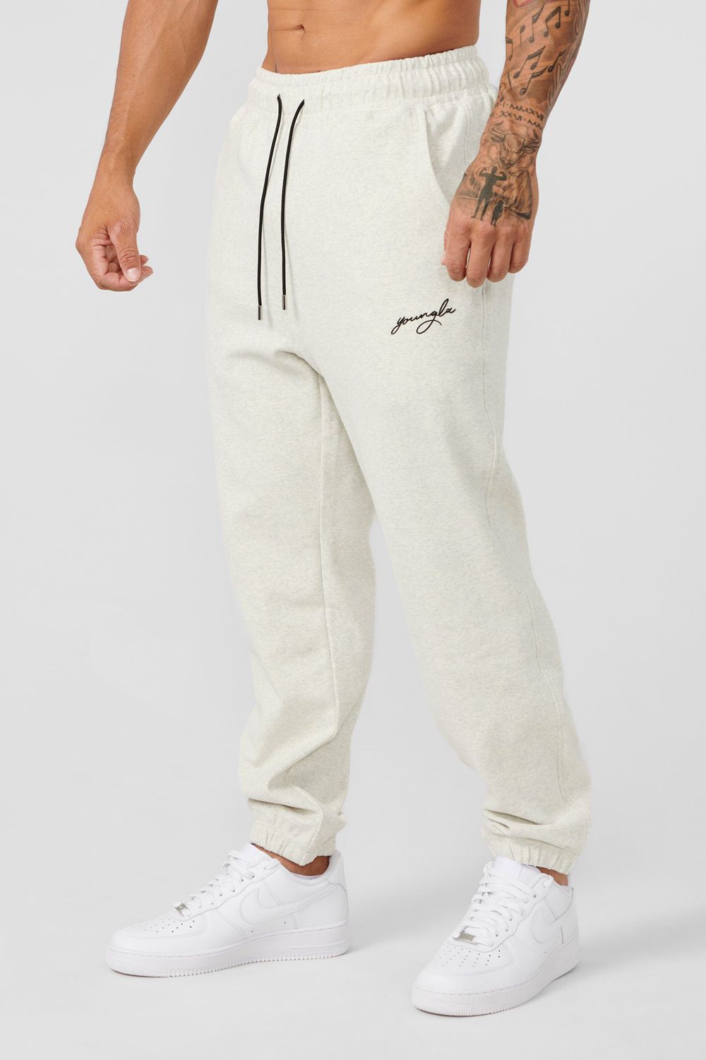 Young LA 219 Chill Cloud Joggers White | Australia YQRGW-9258