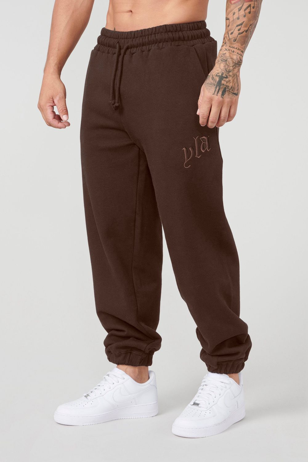 Young LA 222 - Marshmallow Joggers Brown | Australia CYIHJ-7092