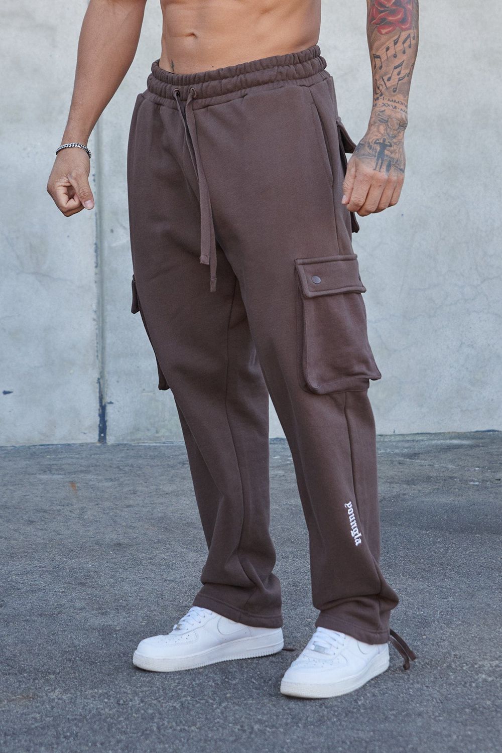 Young LA 224 - Rambo Joggers 2.0 Brown | Australia OMVYW-0258