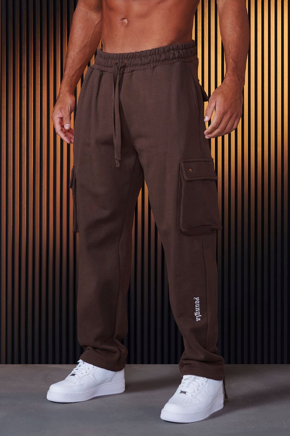 Young LA 224 - Rambo Joggers 2.0 Brown | Australia OMVYW-0258