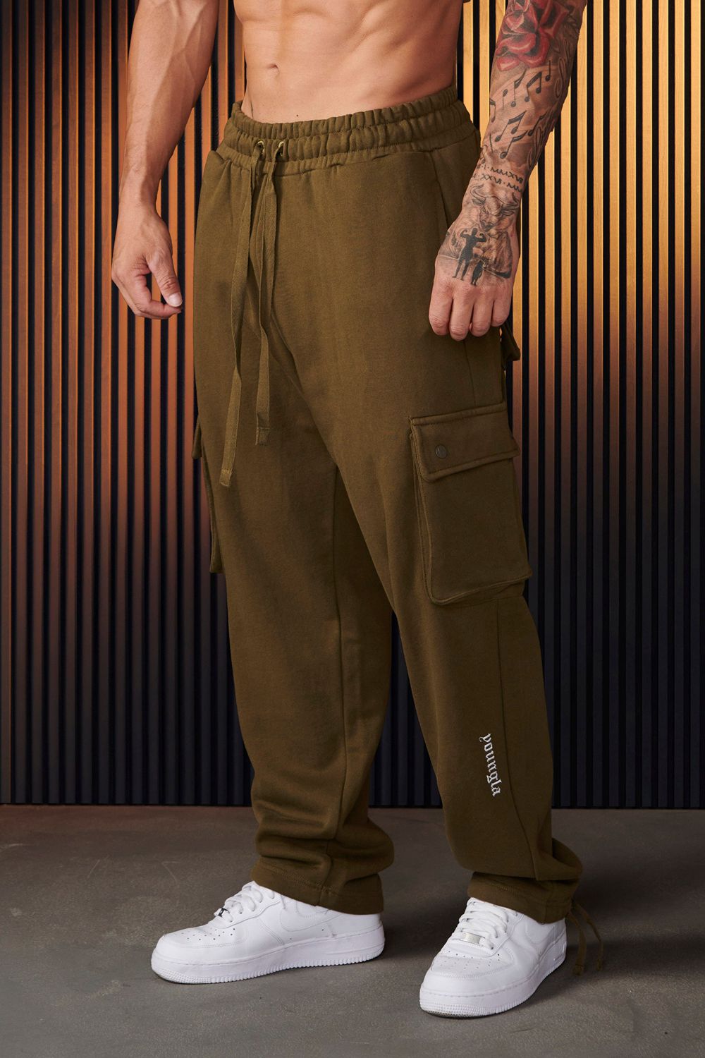 Young LA 224 - Rambo Joggers 2.0 Olive | Australia RONEQ-8967