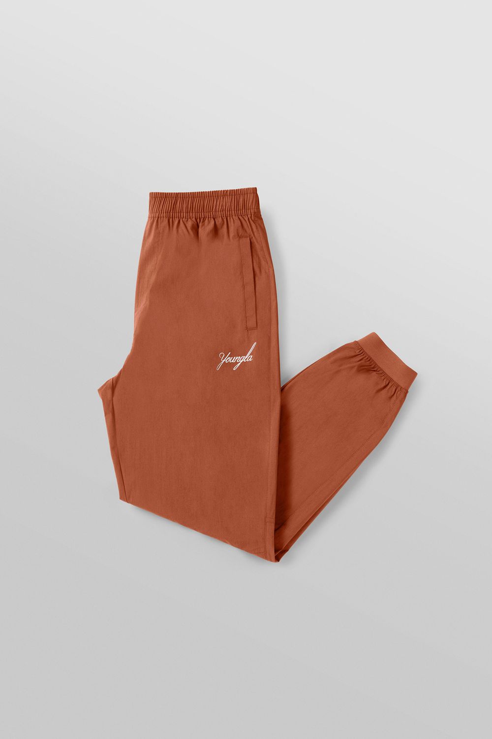 Young LA 225 - Airwave Joggers Brown | Australia GSKIV-0132