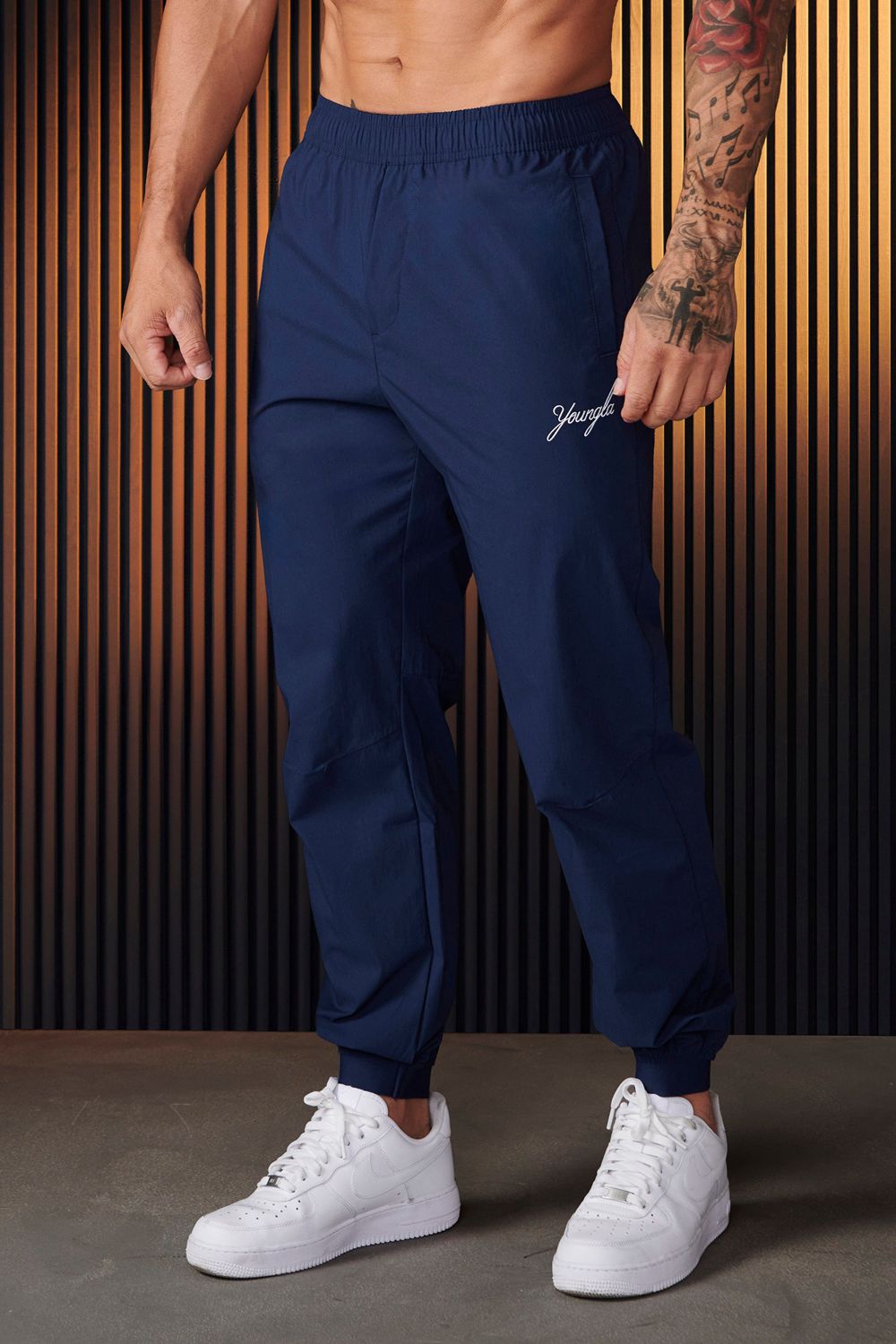 Young LA 225 - Airwave Joggers Navy | Australia MHCFV-3289