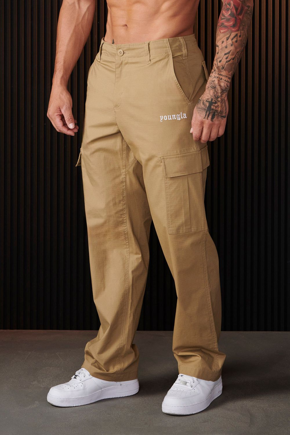 Young LA 226 - Trailblaze Cargos Beige | Australia SUHJE-9653