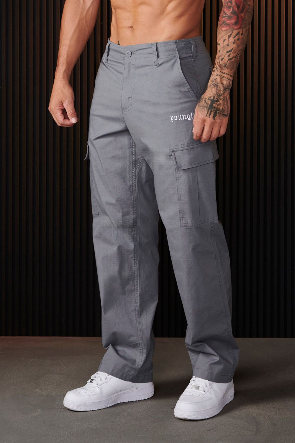 Young LA 226 - Trailblaze Cargos Grey | Australia JAYSV-7462