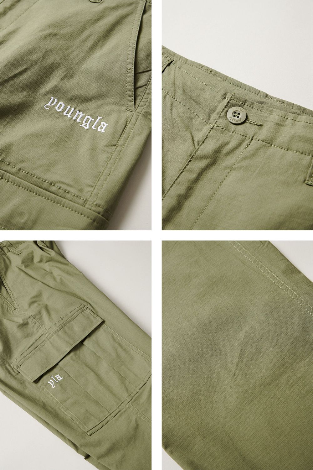 Young LA 226 - Trailblaze Cargos Olive | Australia YHRKL-1267