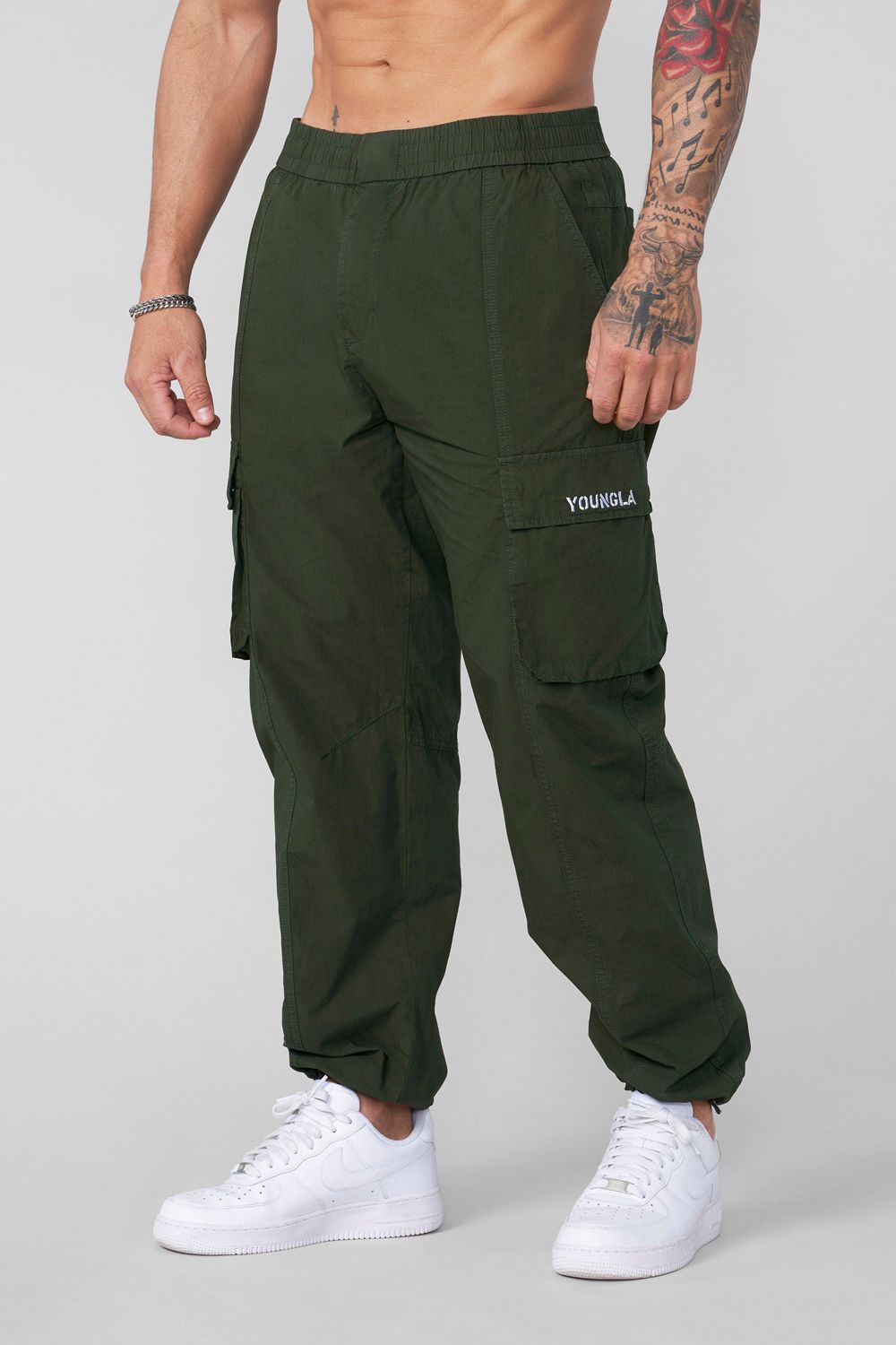 Young LA 227 - Weightless Voyage Joggers Olive | Australia FJHLS-3024