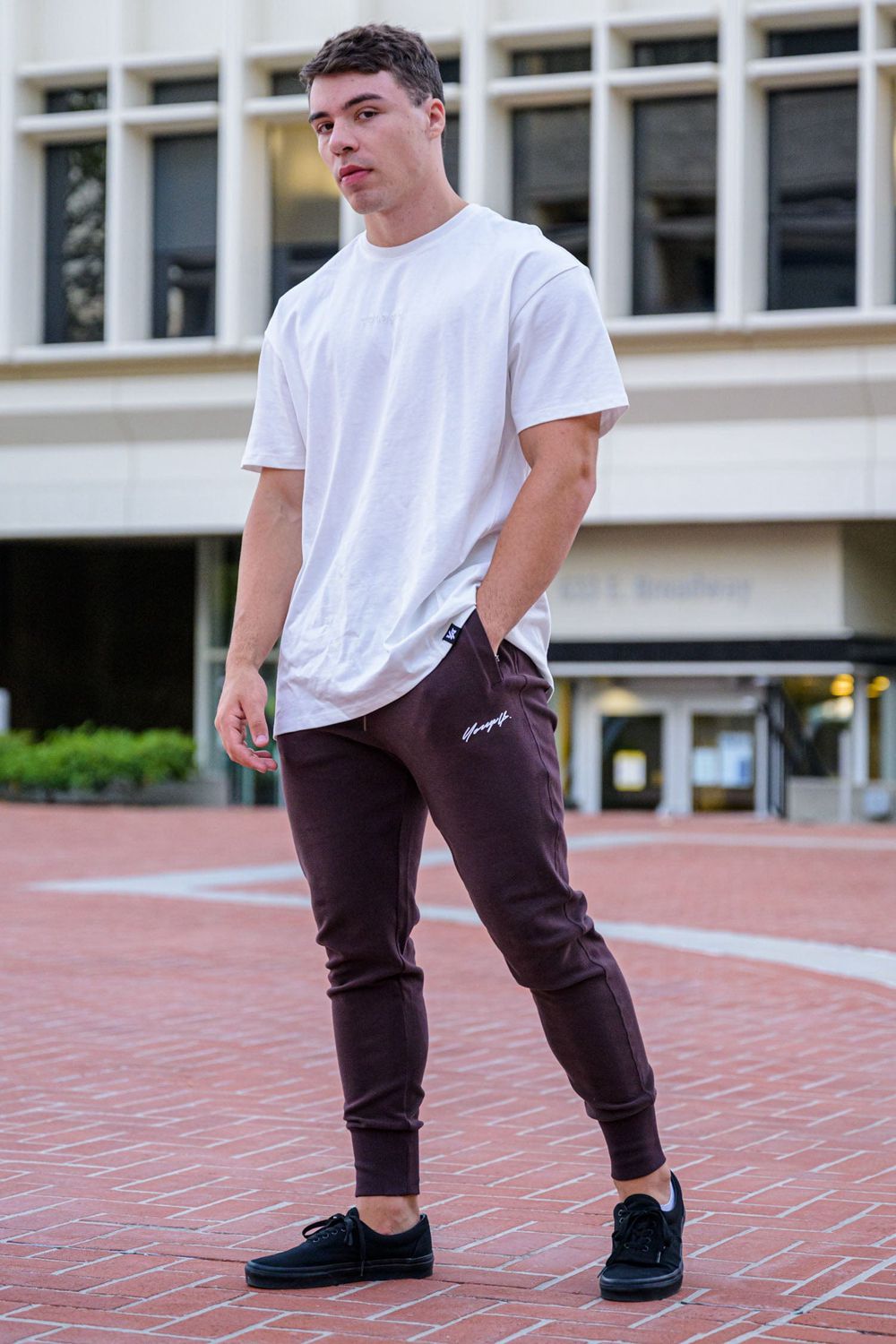 Young LA 228 Cloud Joggers Brown | Australia XIGLO-4326