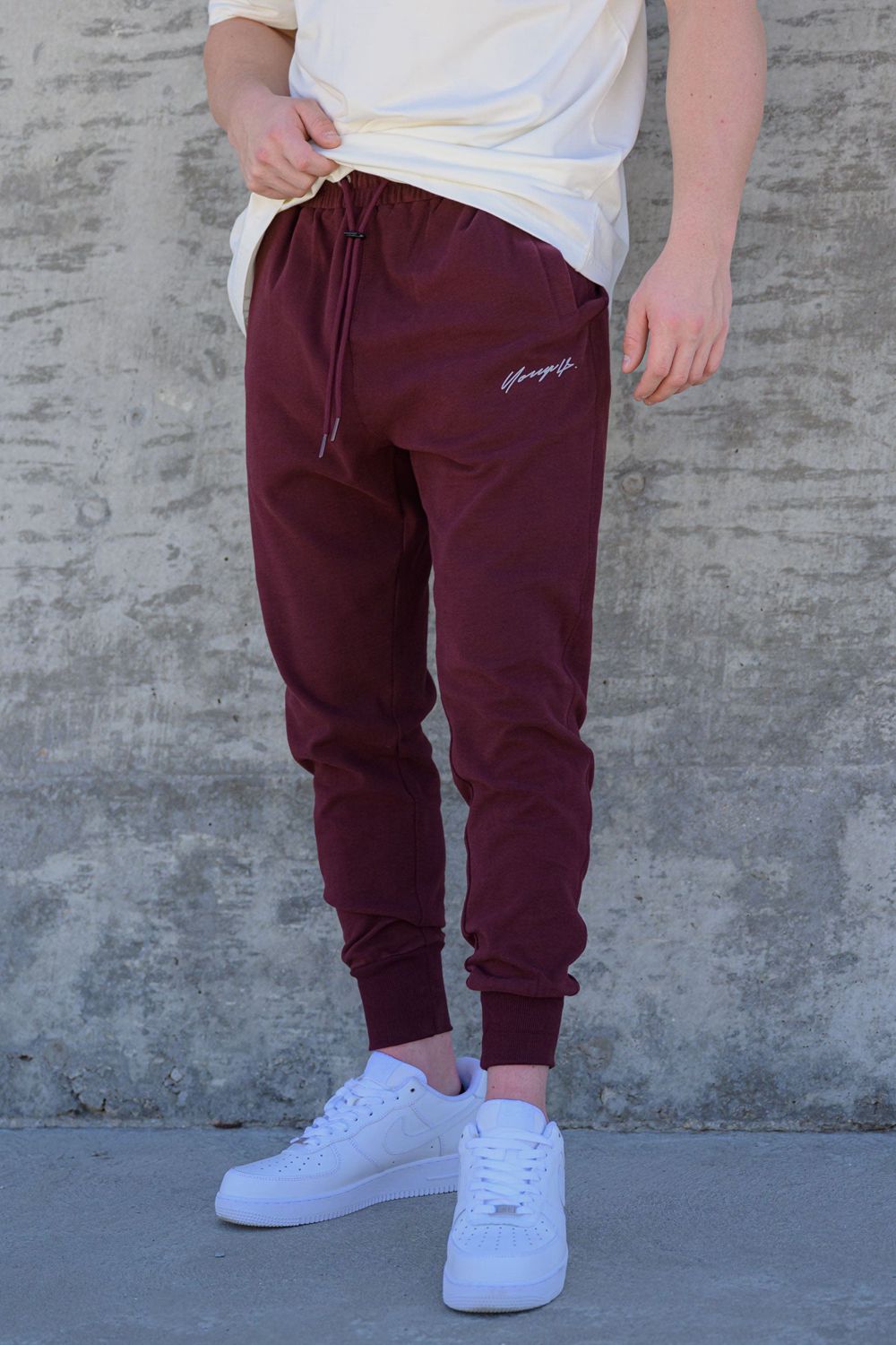 Young LA 228 Cloud Joggers Burgundy | Australia EPVCQ-7982