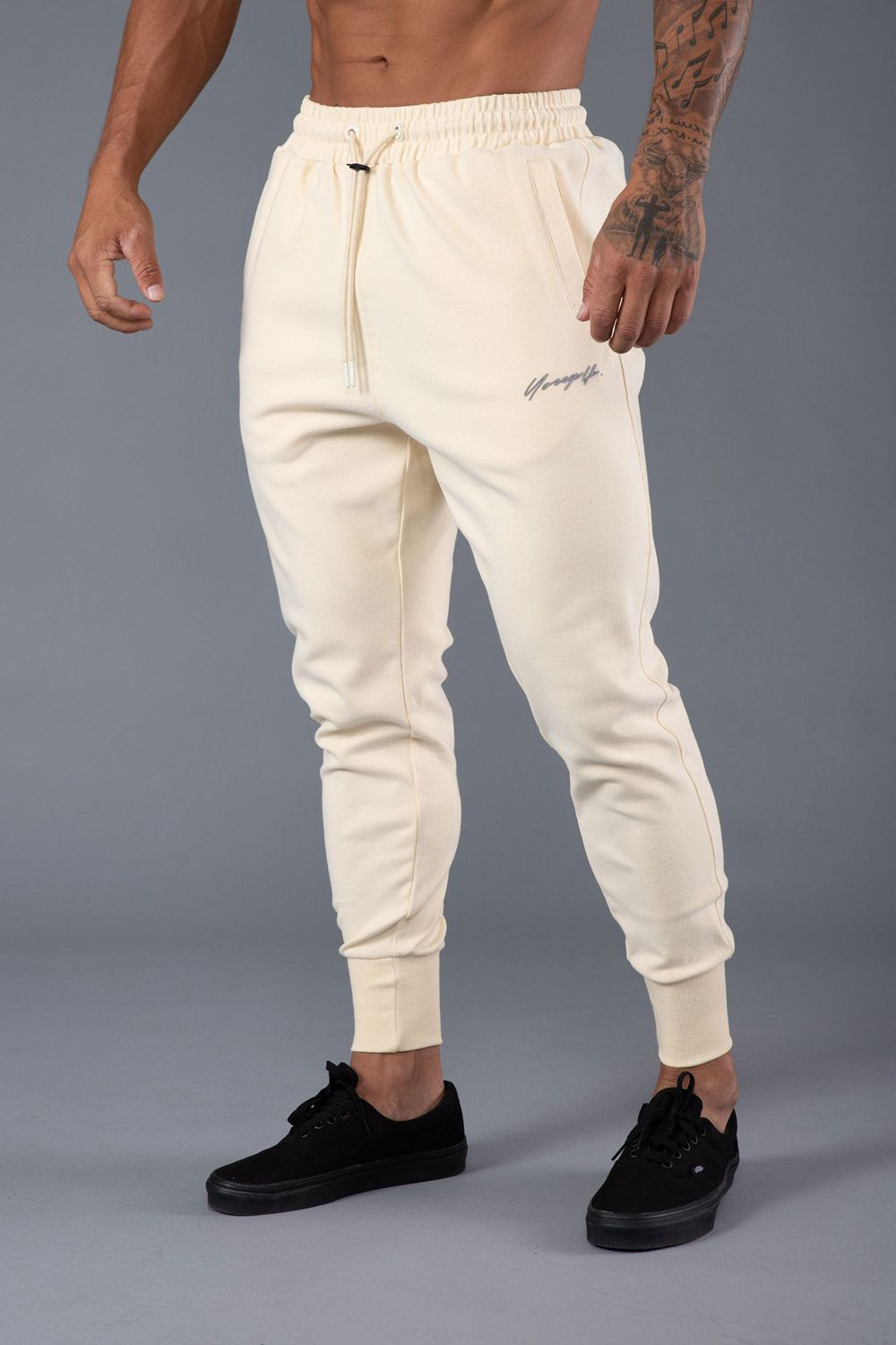 Young LA 228 Cloud Joggers Cream | Australia RFZXV-0574