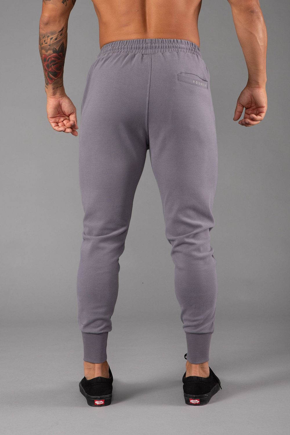 Young LA 228 Cloud Joggers Grey | Australia KWYJG-9532