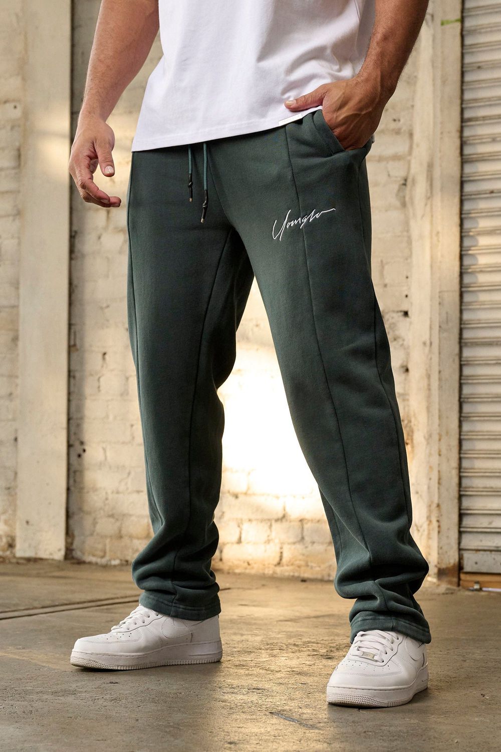 Young LA 229 - Frontline Sweat Pants Teal | Australia ZAHMD-1059