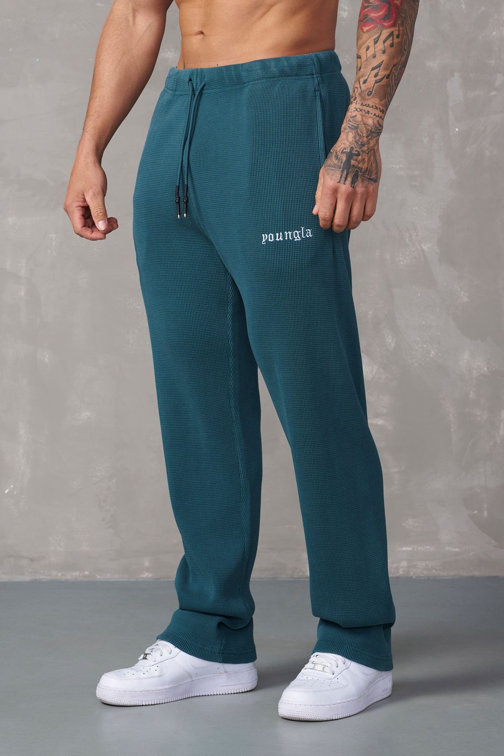 Young LA 230 - No Cuff Thermal Pants Green | Australia AYVJK-7985