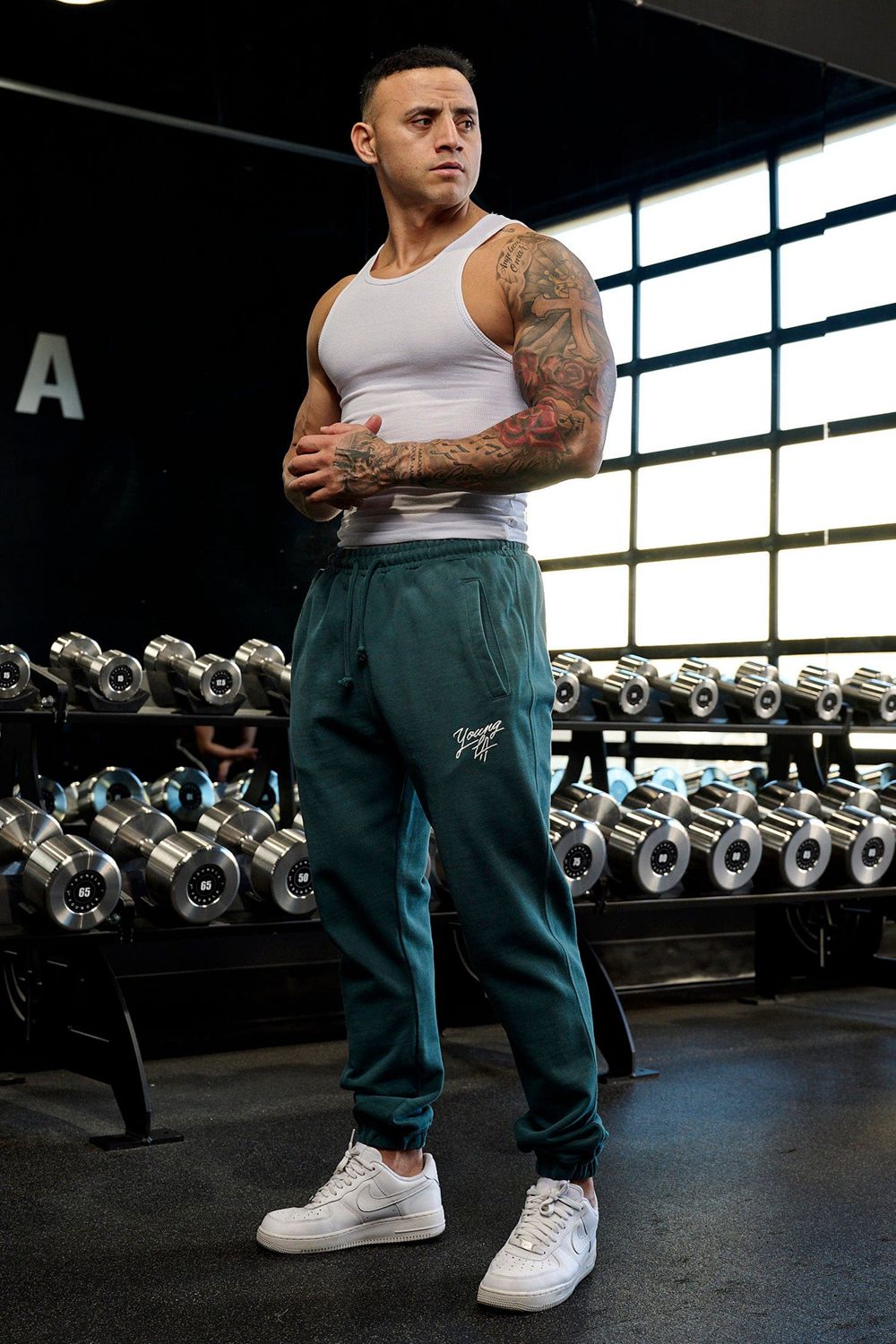 Young LA 232 - Legacy Joggers Teal | Australia QGPJI-0827