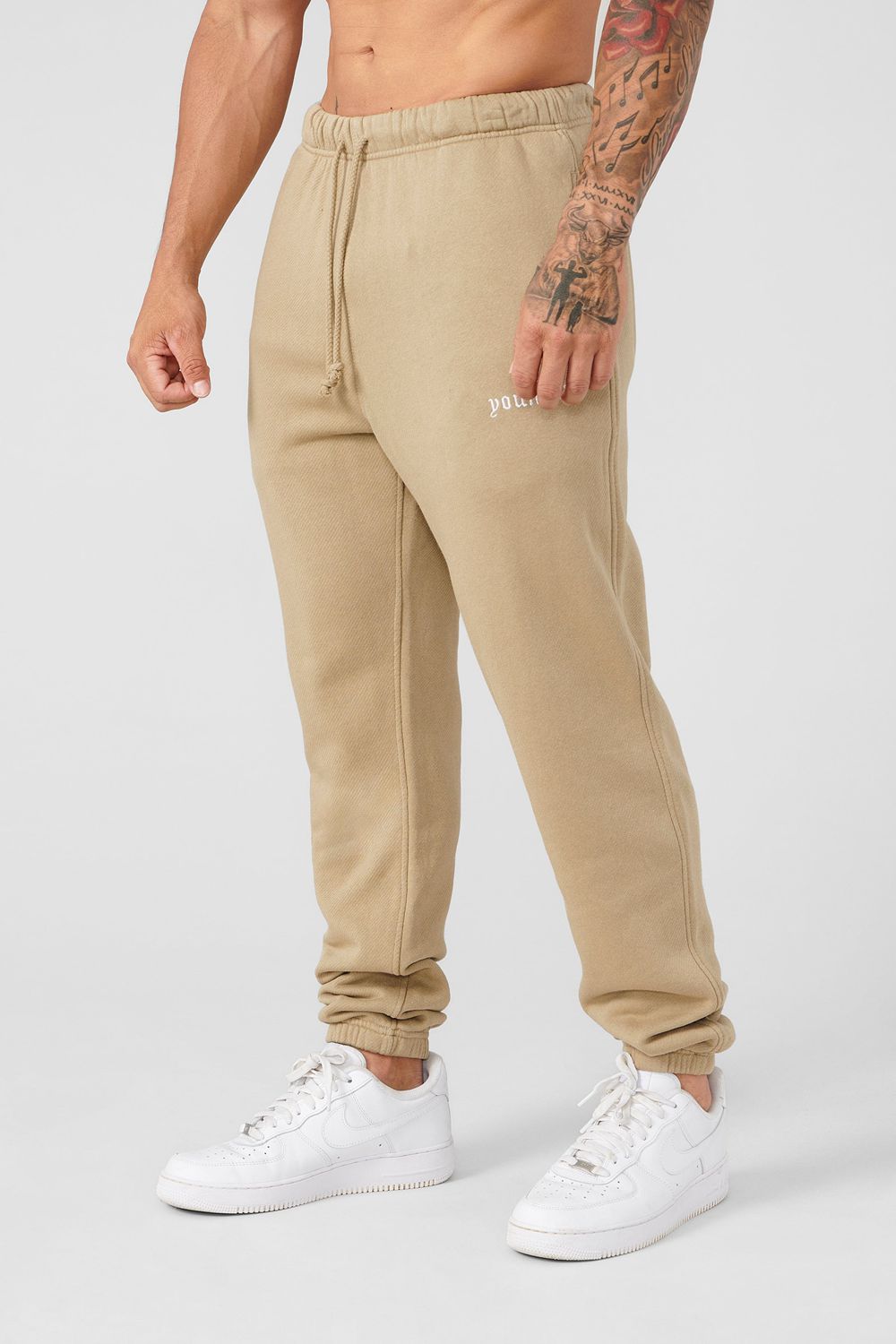 Young LA 239 Earthy Collection - Joggers Cream | Australia DULTF-2691