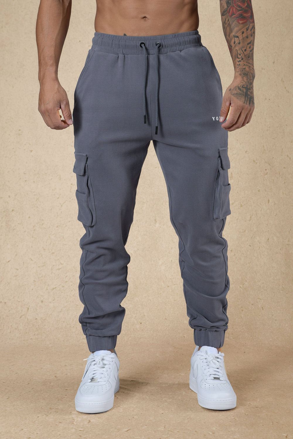 Young LA 240 Cloud Rambo Joggers Grey | Australia SOGWE-4065