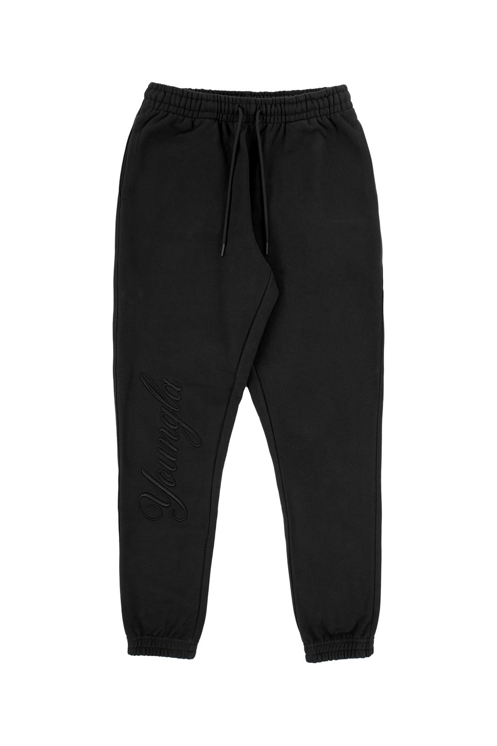 Young LA 245 Autograph Joggers Black | Australia DBYNW-8279