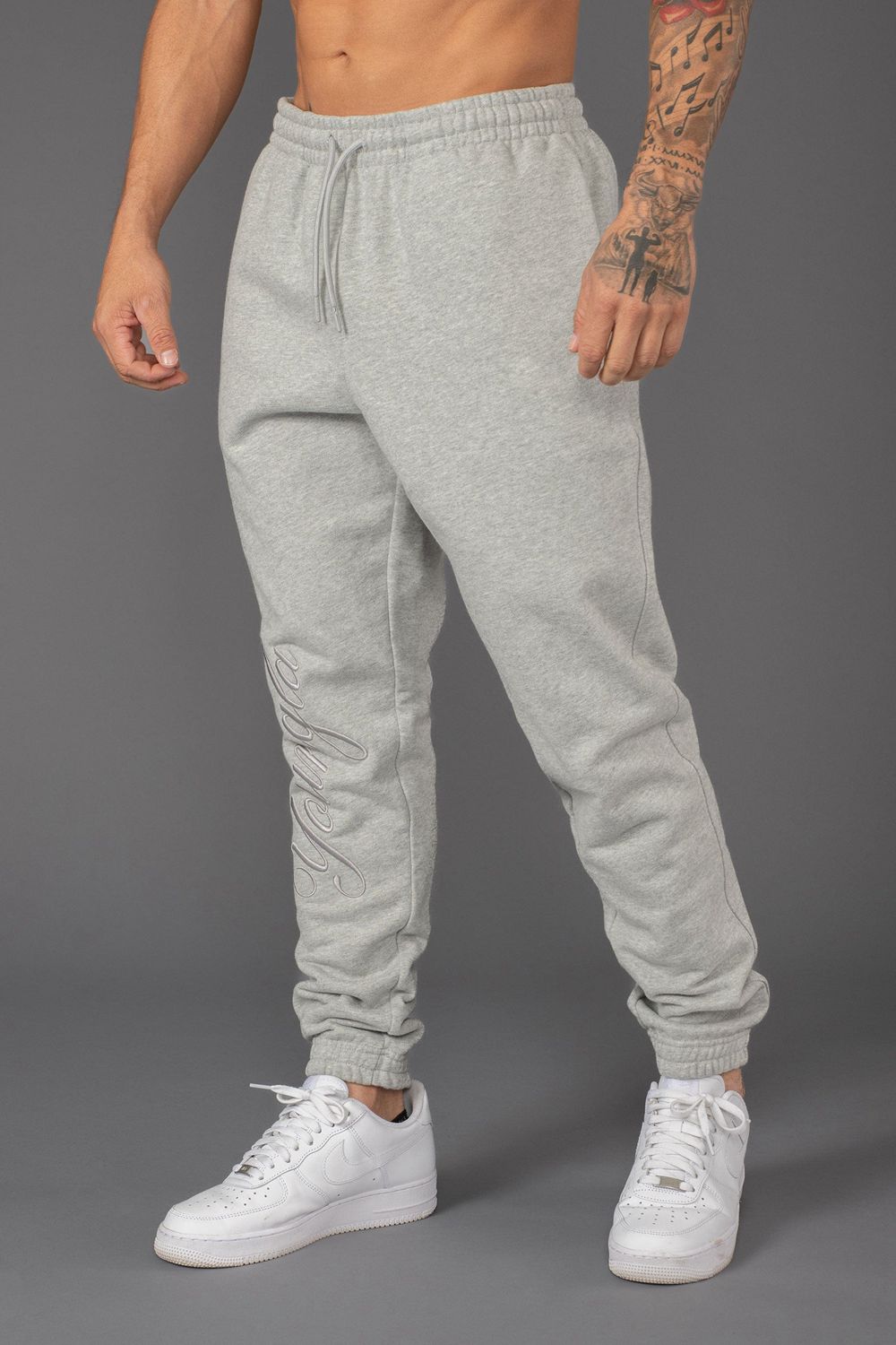 Young LA 245 Autograph Joggers Light Grey | Australia NTLDR-0629