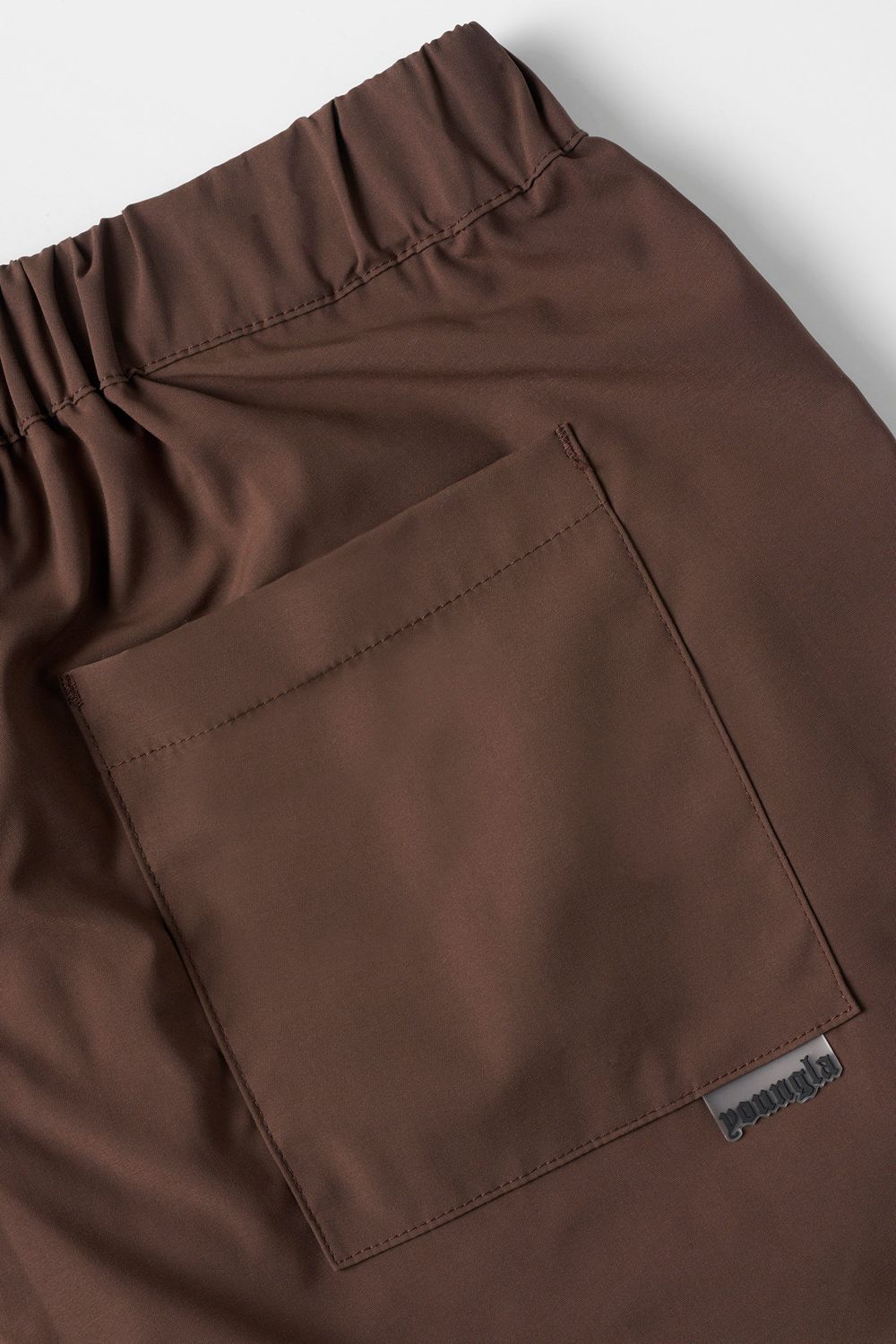 Young LA 246 - Side Zipper Joggers Brown | Australia VCETS-1936