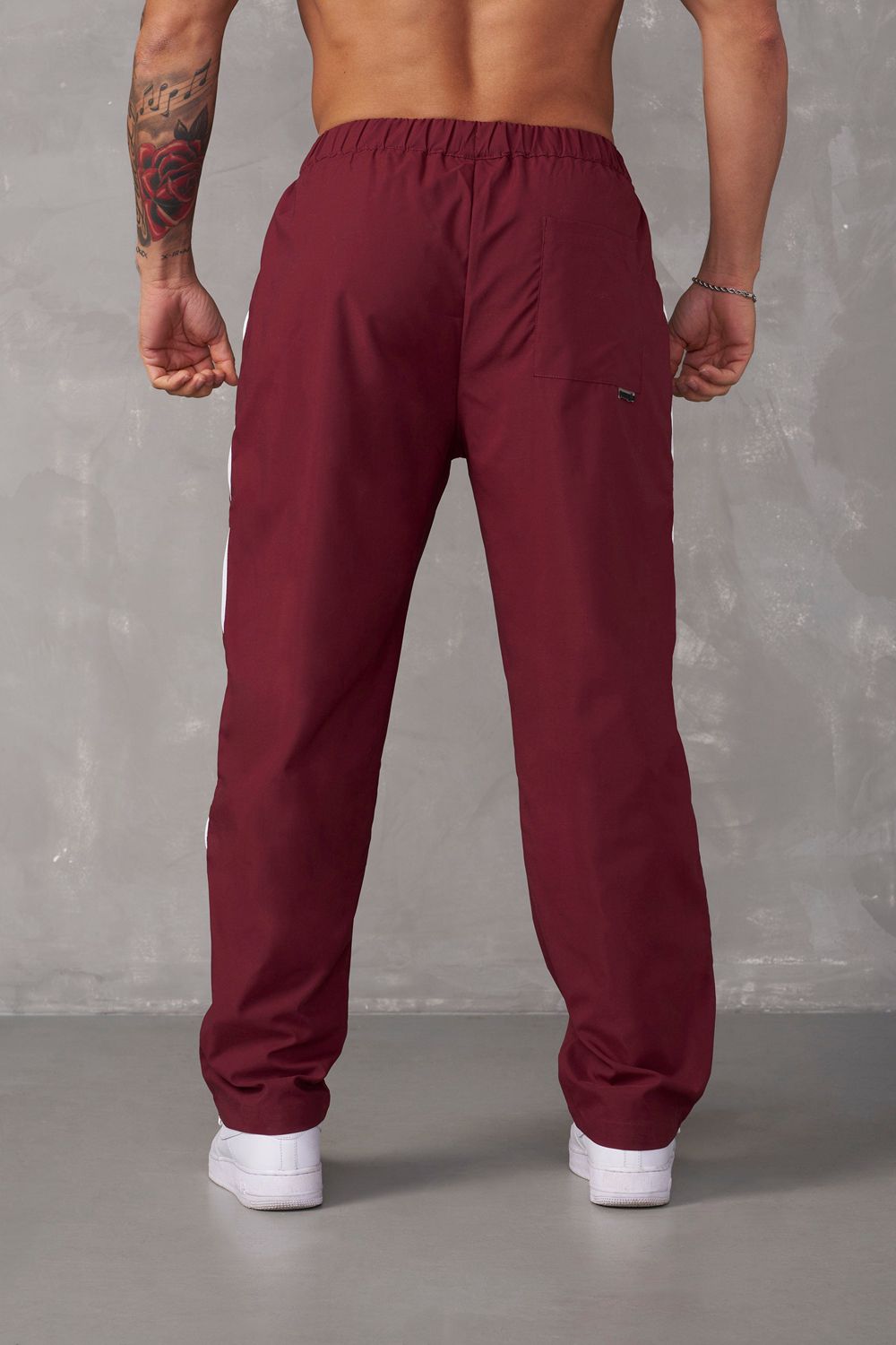 Young LA 246 - Side Zipper Joggers Red | Australia IDYMH-3705