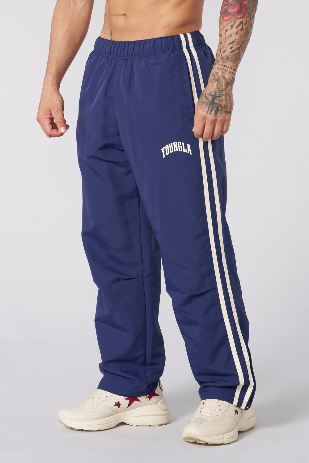 Young LA 249 - Flagship Track Pants New Colors Blue | Australia SXCZF-4682