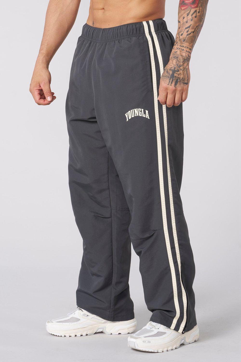 Young LA 249 - Flagship Track Pants New Colors Grey | Australia VFYWM-4731