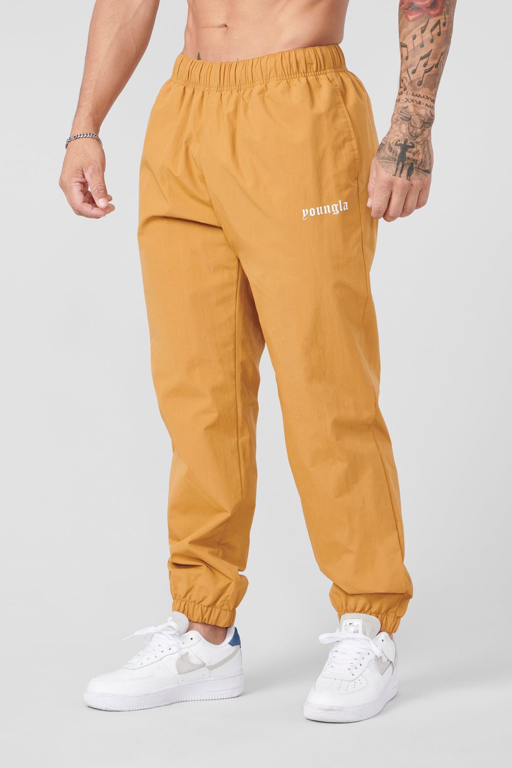 Young LA 254 - Swish Joggers Brown | Australia RIFBS-1745