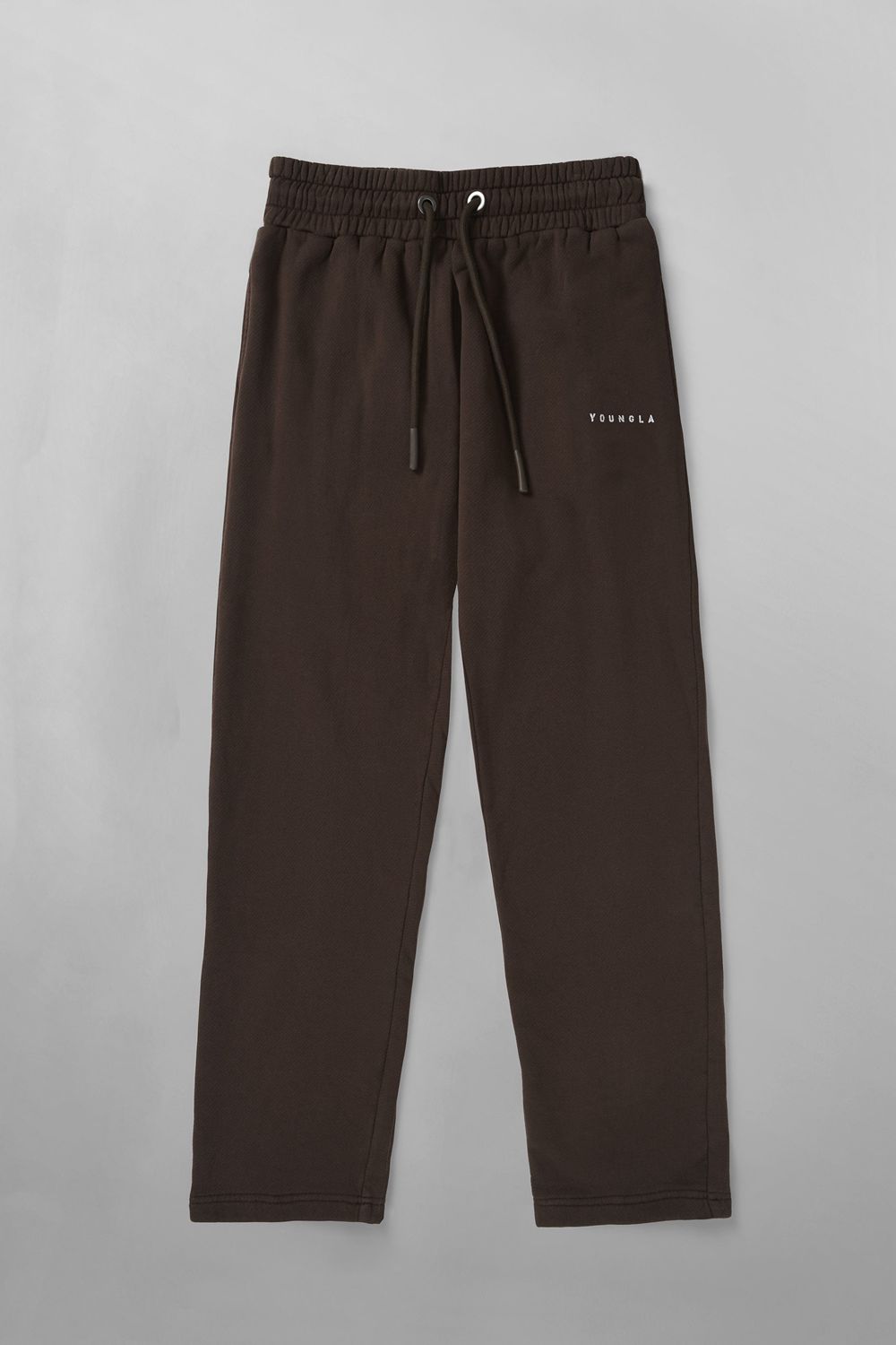 Young LA 261 Old School No Cuff Joggers Brown | Australia DVFHL-5271