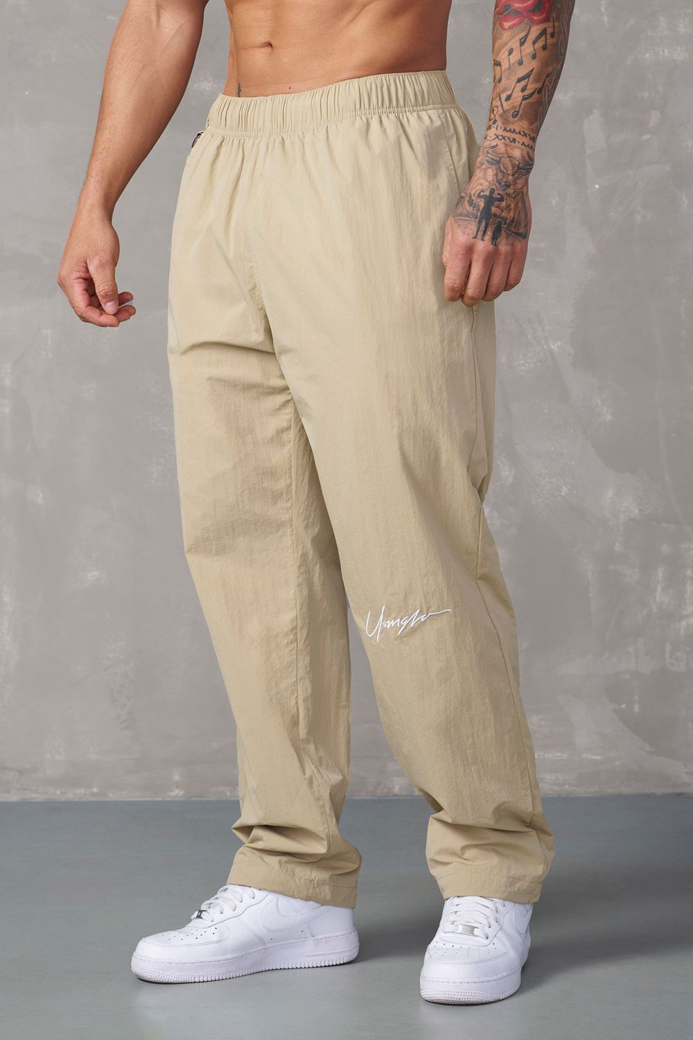 Young LA 267 - Retro Jumpsuit - Pants Beige | Australia JINZW-8463