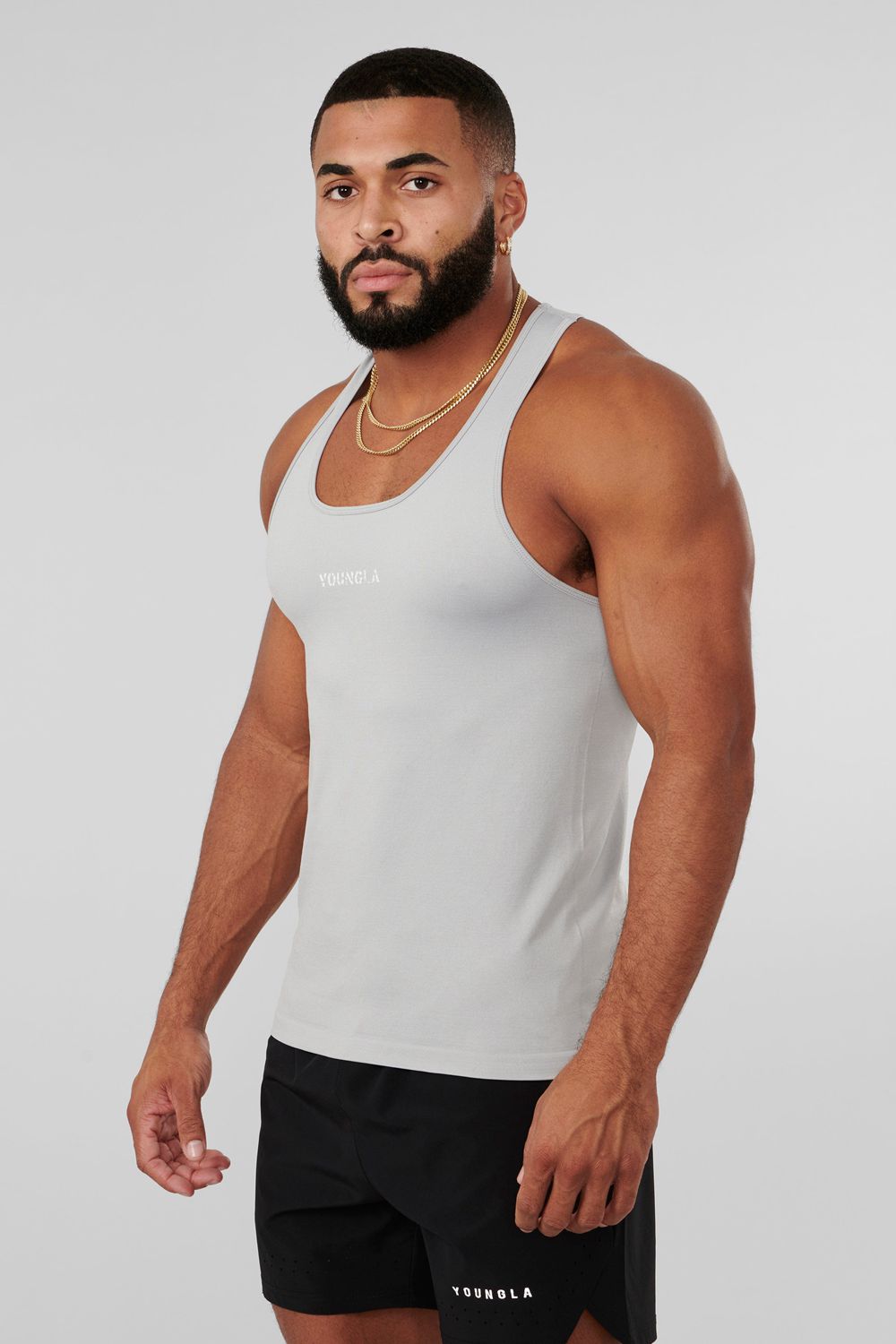 Young LA 302 Supervillain Stringers Grey | Australia WVYLE-8350