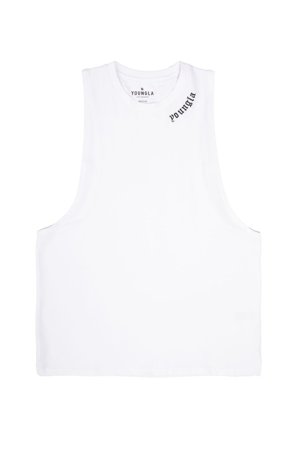 Young LA 303 Old English Tanks White | Australia EIQVD-0629