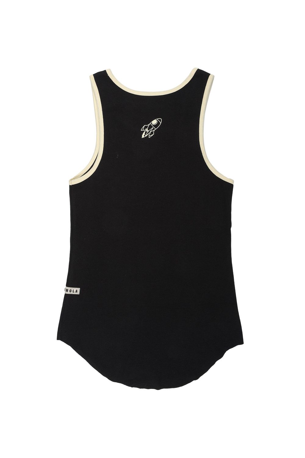 Young LA 313 Rocket Rib Tanks Black | Australia HSNTI-3587