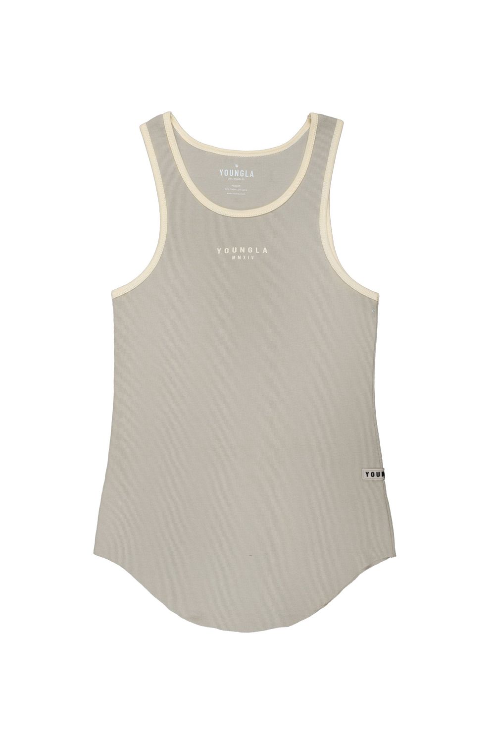 Young LA 313 Rocket Rib Tanks Grey | Australia CLPHY-9604