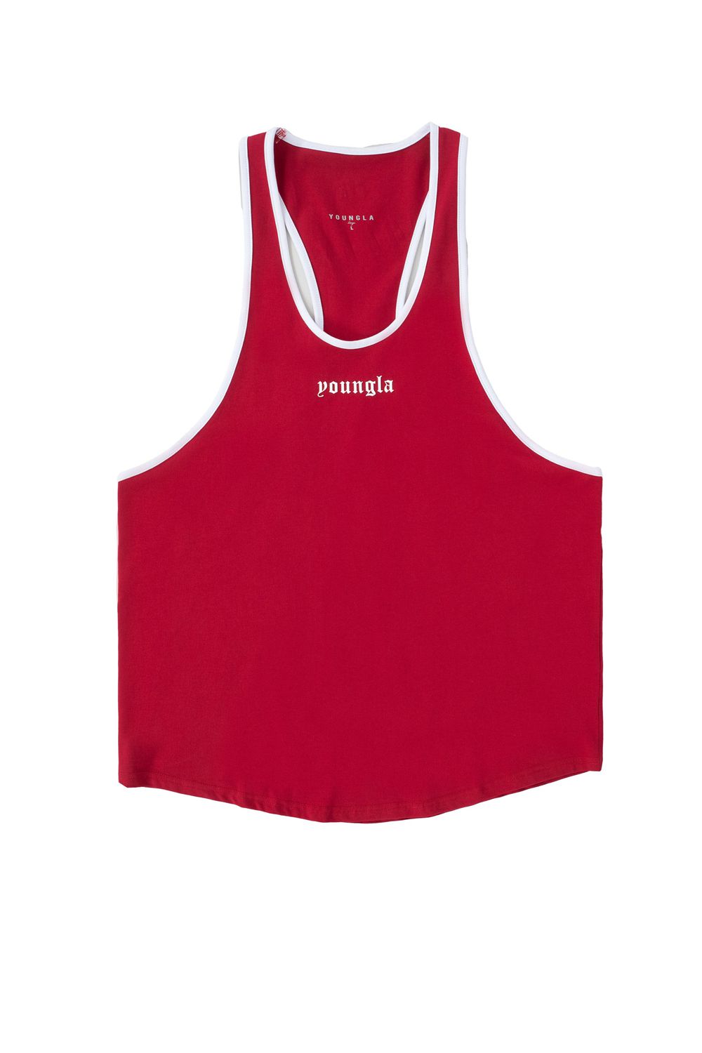 Young LA 322 Golden Era Tanks Red | Australia QOASH-5931