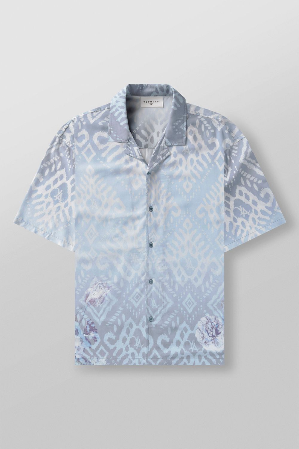 Young LA 4006 - Miami Sunset Shirts Blue | Australia WFNPM-8623