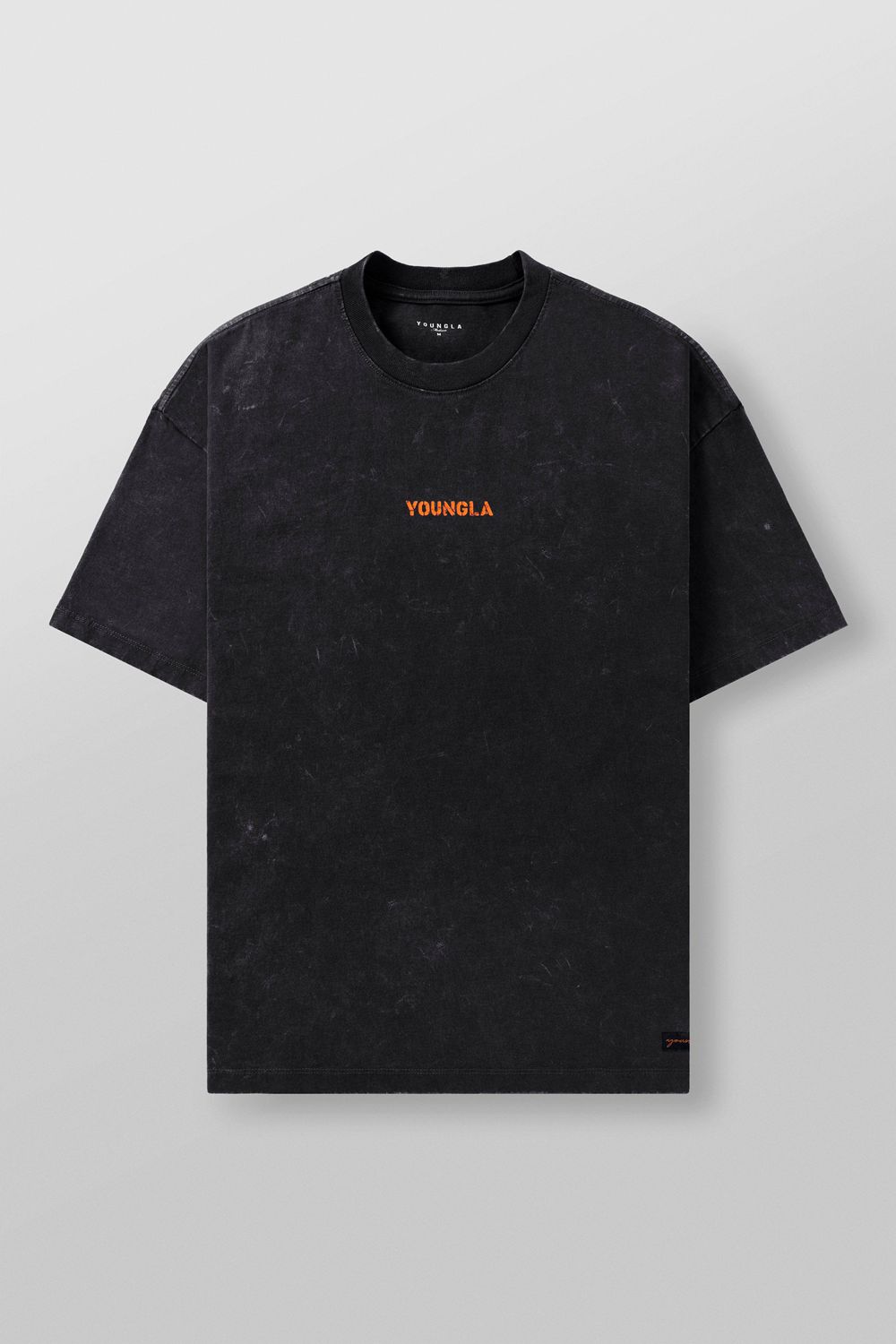 Young LA 4014 - Orange Emblem Tees Black | Australia EVARY-1650