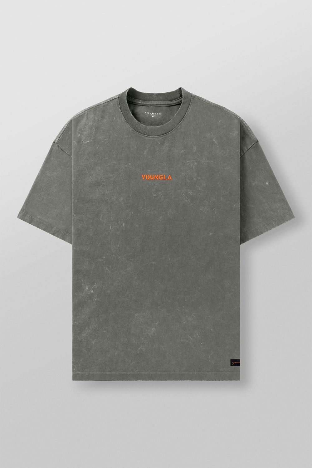 Young LA 4014 - Orange Emblem Tees Light Olive | Australia TZFXE-2371